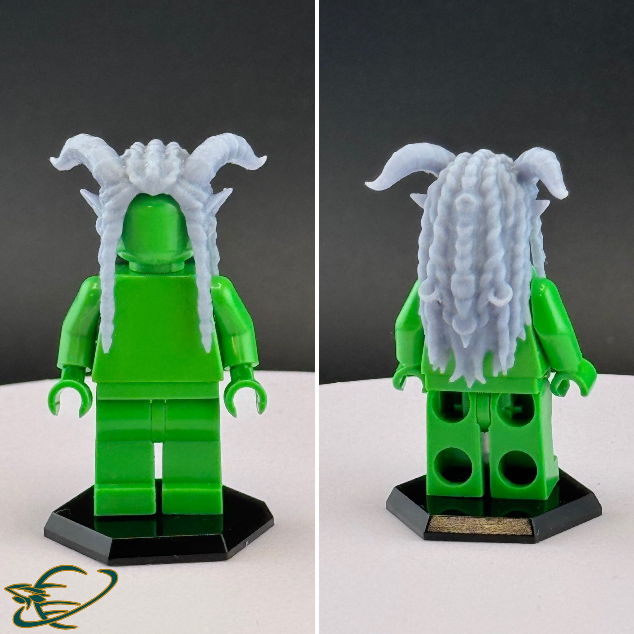 Magnesium Clan Female Hornfolk Hairpiece V1:  Official YANDEVER Miniature Accessory