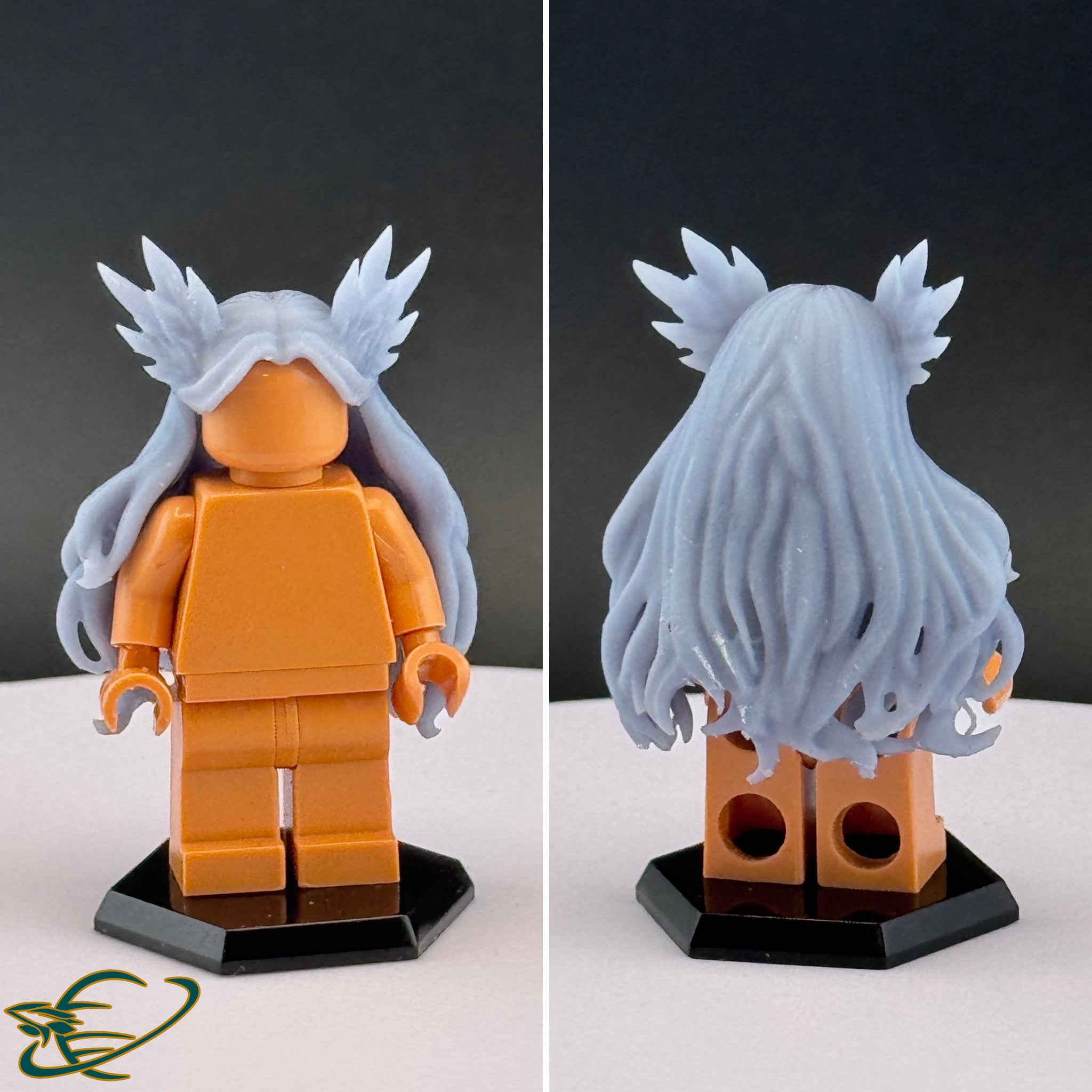 Female Litharian Crystal Ear Hairpiece V1:  Official YANDEVER Miniature Accessory