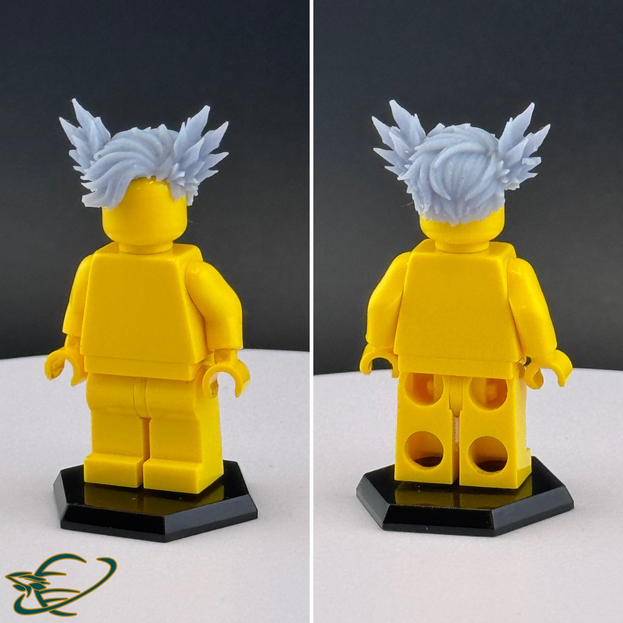 Male Litharian Crystal Ear Hairpiece V1:  Official YANDEVER Miniature Accessory