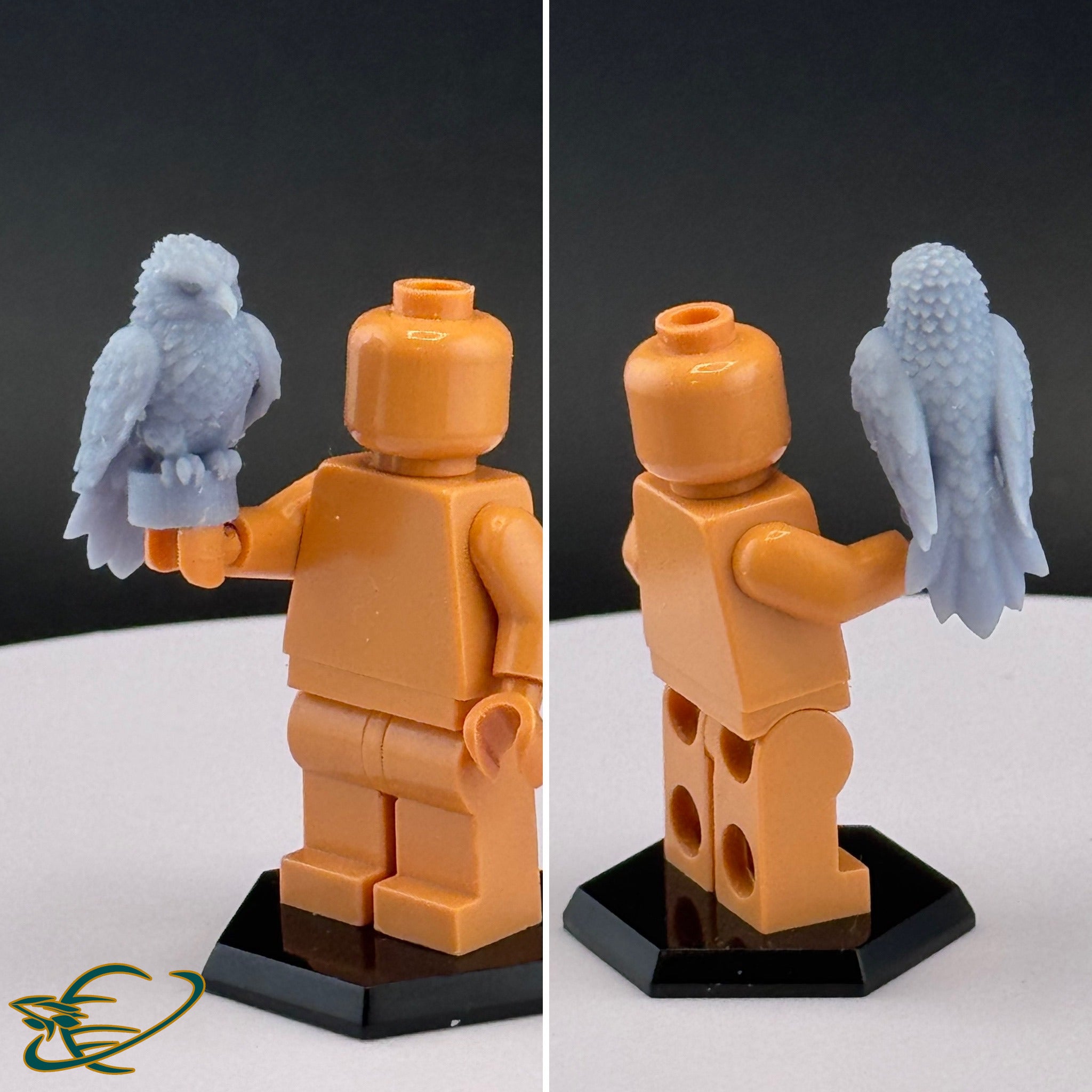 Flashfrost Hawk: Official YANDEVER Miniature Creature Companion