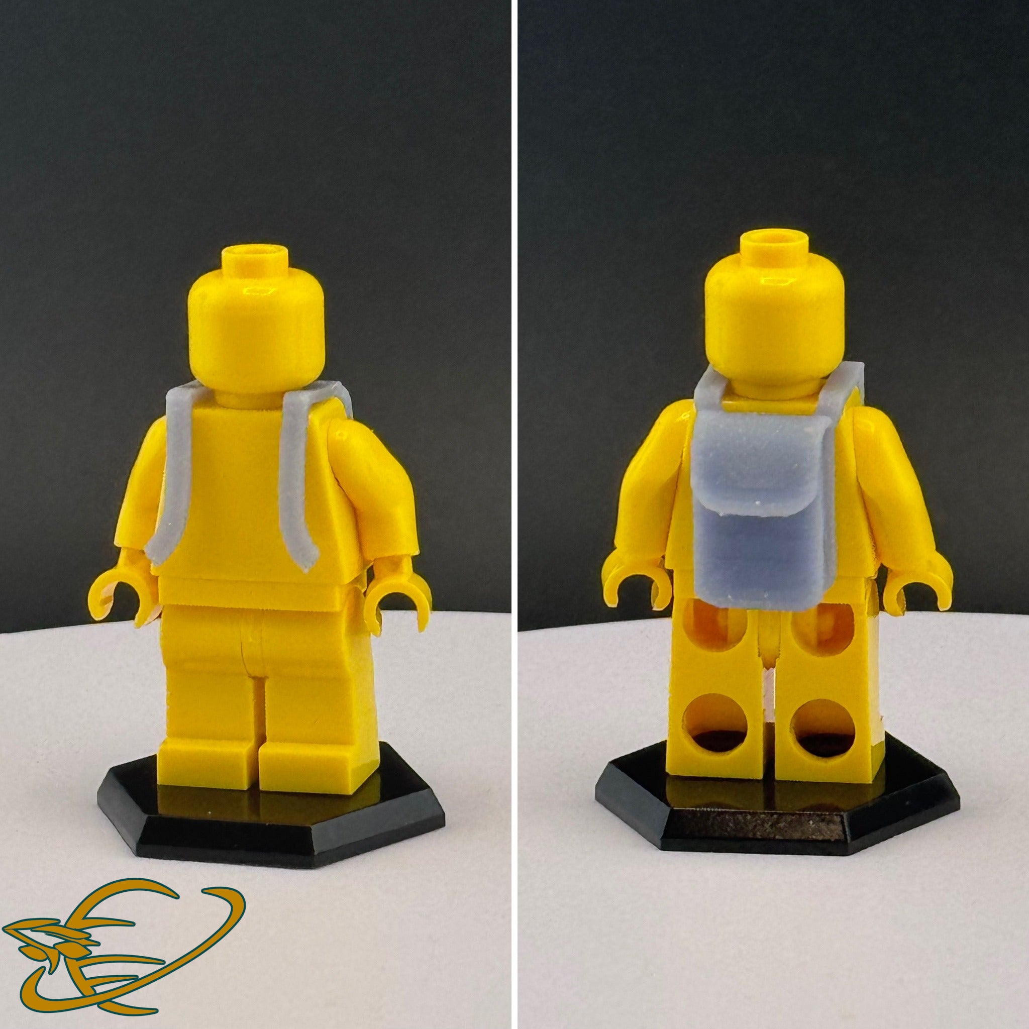 Adventures Backpack V1 Gray: Official YANDEVER Miniature Accessory