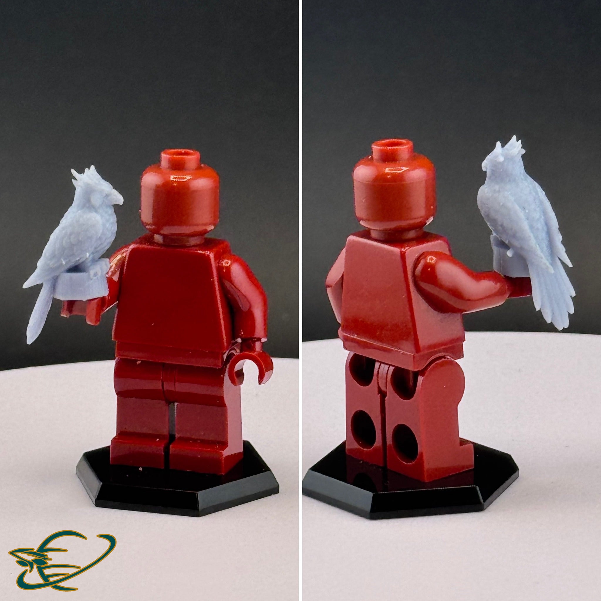 Horned Cliff Hawk: Official YANDEVER Miniature Creature Companion