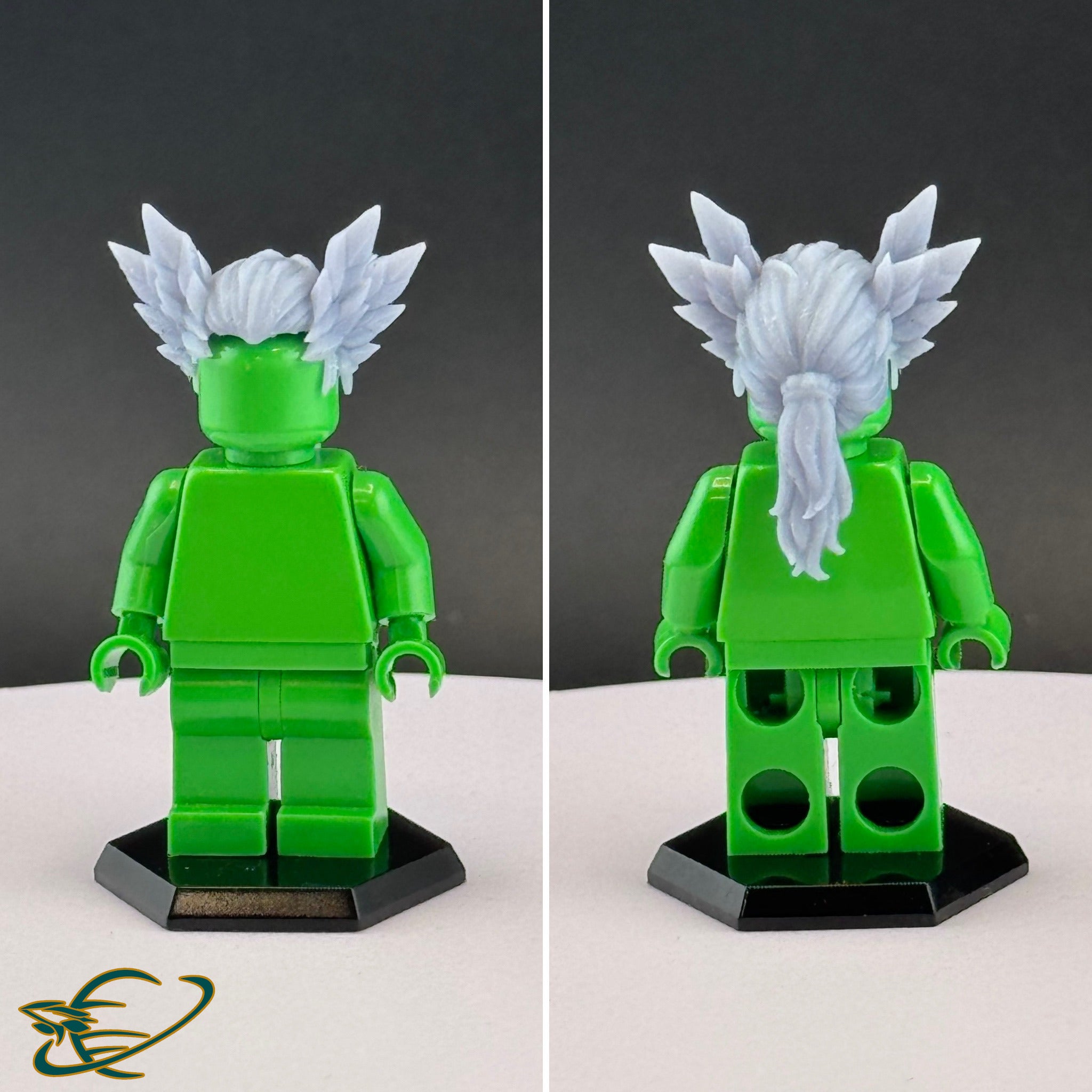 Male Litharian Crystal Ear Hairpiece V2:  Official YANDEVER Miniature Accessory