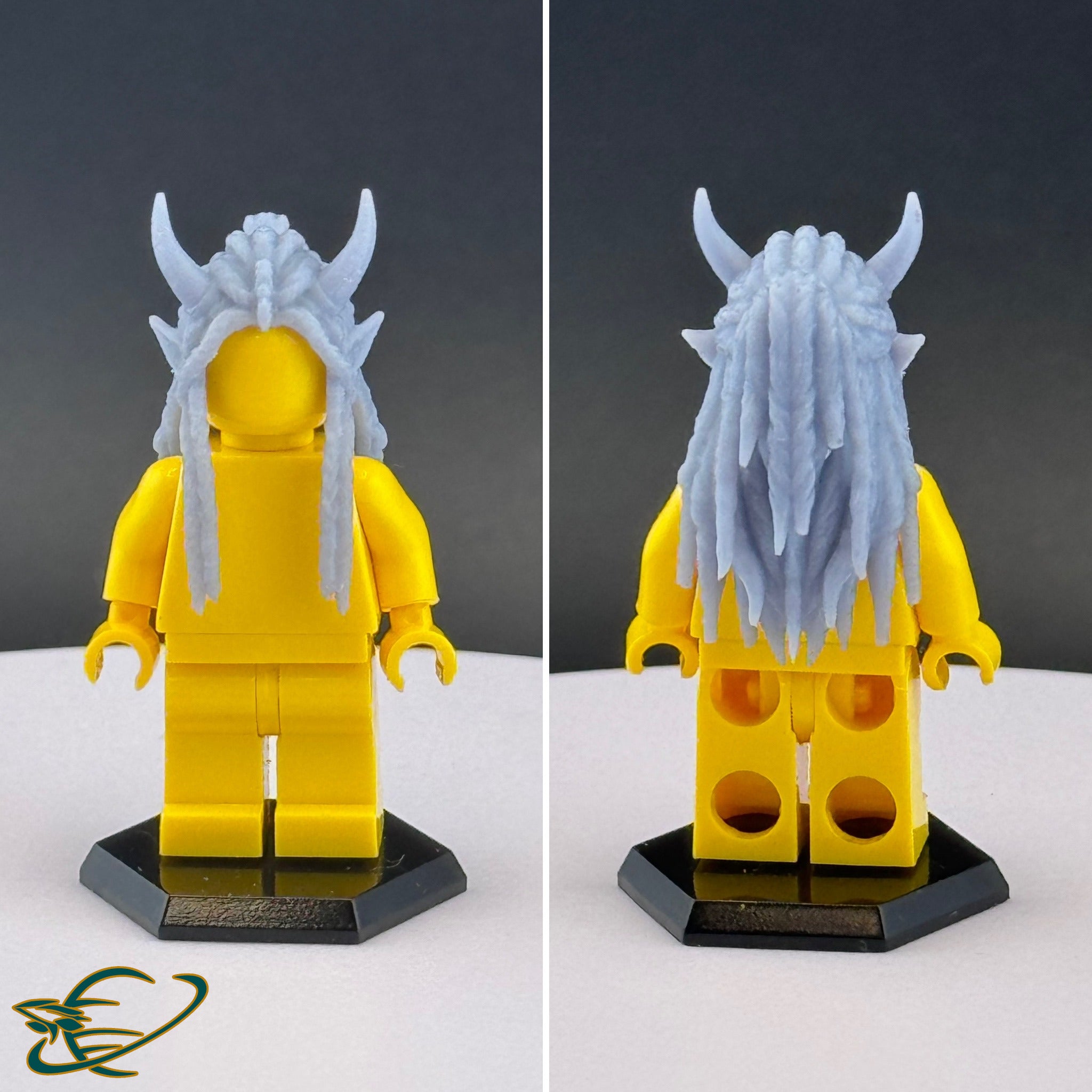 Nickel Clan Female Hornfolk Hairpiece V1:  Official YANDEVER Miniature Accessory